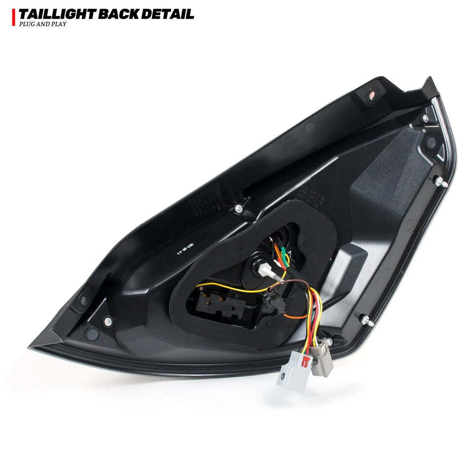 Ford Fiesta MK7 LED Tail Lights With Sequential Turn Signals Start-Up Animation