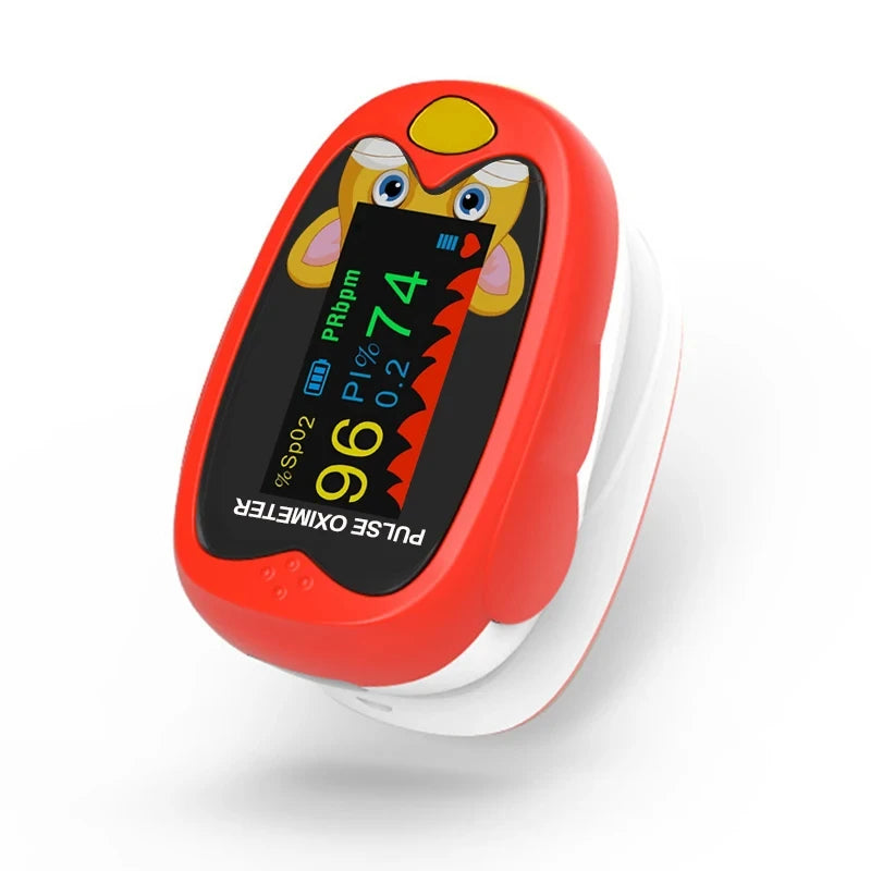 USB Pediatric Finger Pulse Oximeter &ndash; OLED Display