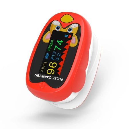 USB Pediatric Finger Pulse Oximeter &ndash; OLED Display