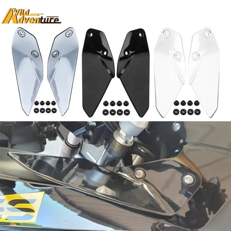 Motorcycle Windshield Windscreen Wind Side Deflector HandShield For BMW R1200GS Adventure R1200 R1250 GS adv GSA 2014-2023 2024 by InterCyprus Trading Ltd