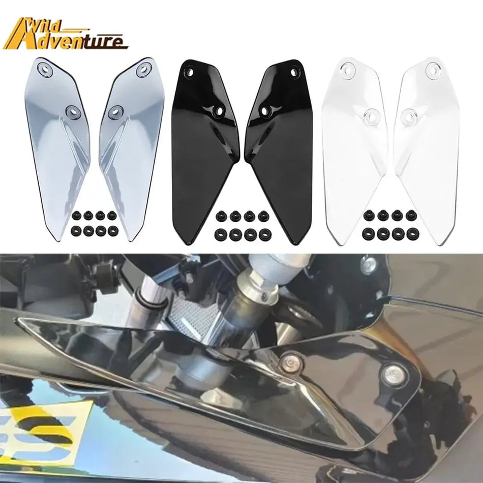 Motorcycle Windshield Windscreen Wind Side Deflector HandShield For BMW R1200GS Adventure R1200 R1250 GS adv GSA 2014-2023 2024 by InterCyprus Trading Ltd