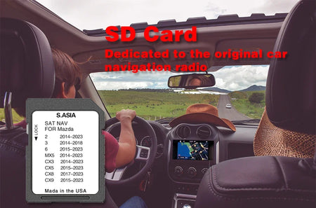 Maps For South Asia Sat Nav Update SD Card &ndash; 2014 To 2023