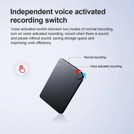 64GB Ultra-Thin Mini Voice Recorder &ndash; Noise Reduction