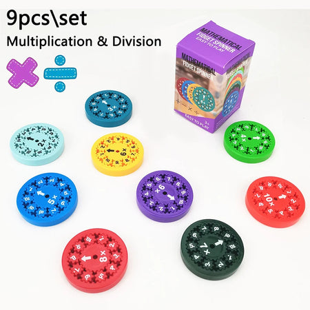 Math Fidget Spinners BZS00611 - Educational Abacus Toy B