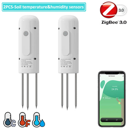 ZIGBEE WIFI Garden Watering Timer with Smart Sprinkler System - TUYA Compatible 2PCS-GXM01