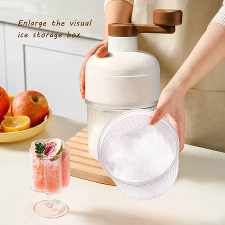 Energy-Efficient Large Multifunctional Ice Machine - No Electricity Needed