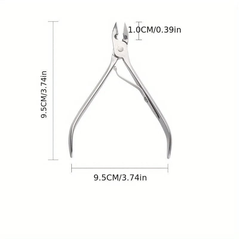YIKOOLIN Cuticle Plier &ndash; Stainless Steel Nail Clippers