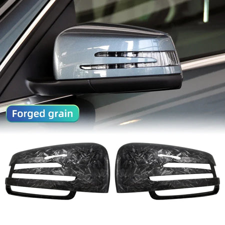 For Mercedes-Benz A B C E S CLA GLA GLK Class W176 W246 W212 W204 Sport Style Side Mirror Covers Rearview Mirror Decoration by InterCyprus Trading Ltd