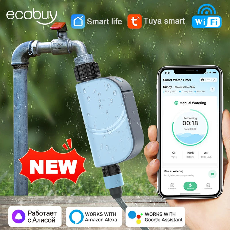 Tuya WiFi Water Timer
