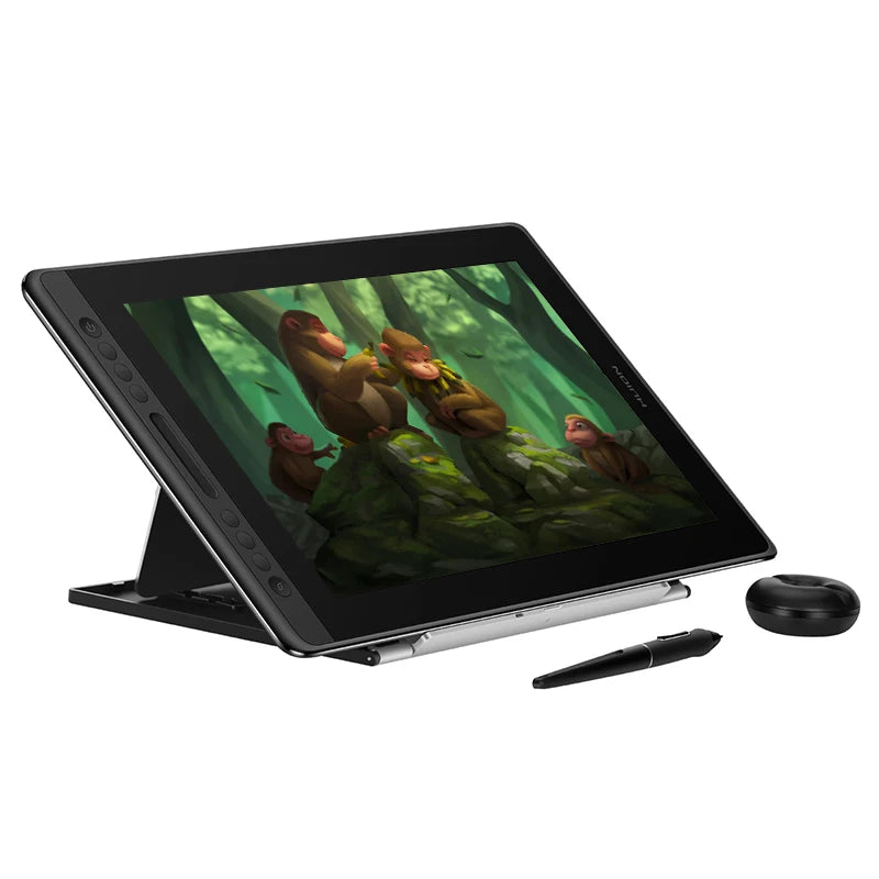 HUION Kamvas Pro 16 15.6 Ίντσες Ταμπλέτα Στυλό για Σχεδίαση με Ρυθμιζόμενη Βάση