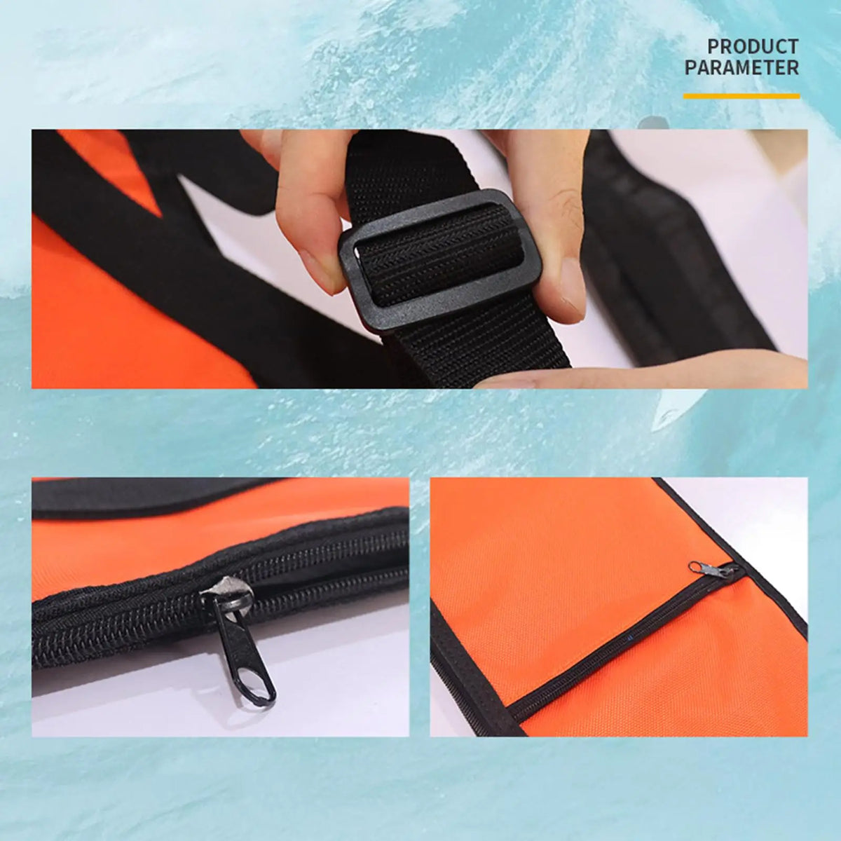 Versatile Dragon Boat Paddle Bag - Water Resistant and Organiser for Paddles