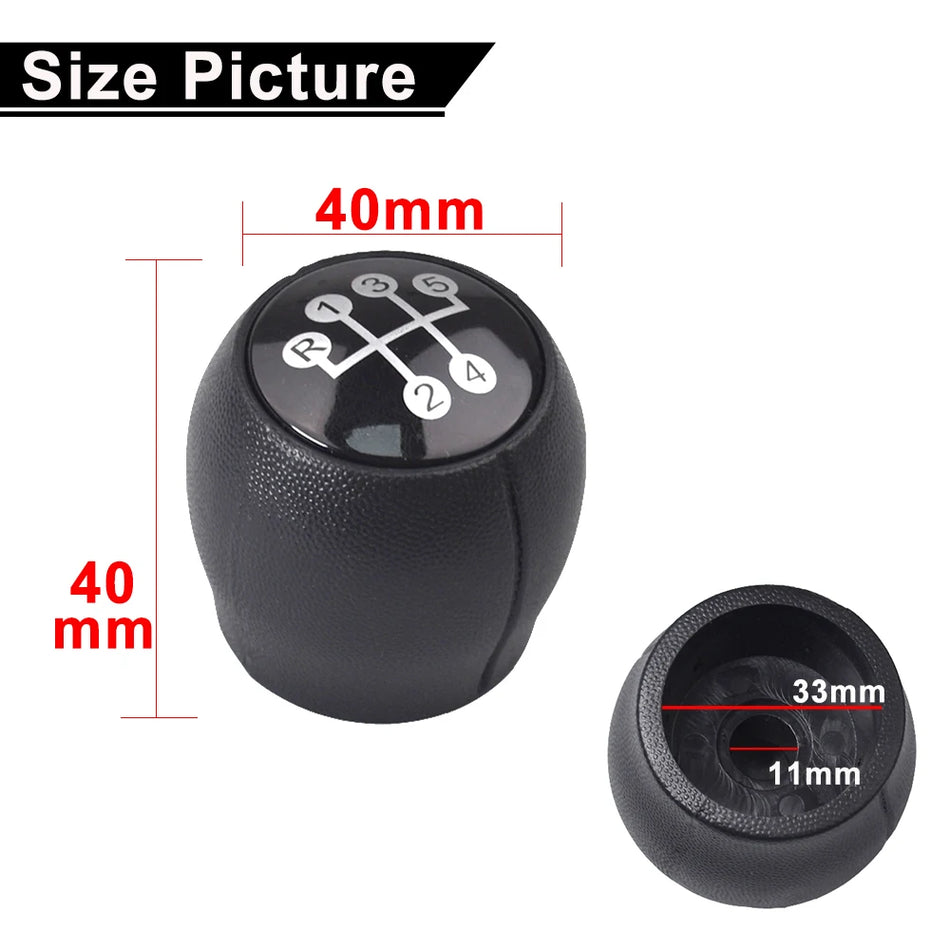 Pomello del cambio antiscivolo e guarnizione per Opel Corsa C Tigra B Combo C