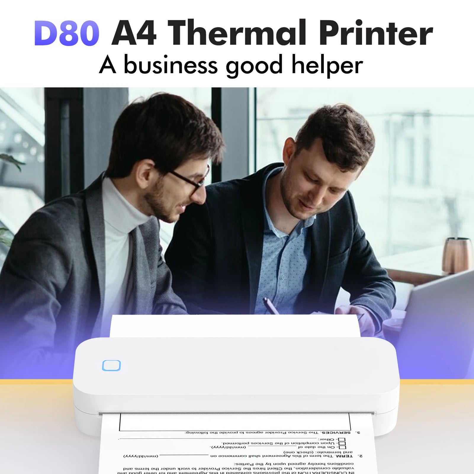 D80 A4 Portable Thermal Transfer Printer &ndash; Tattoo Transfer