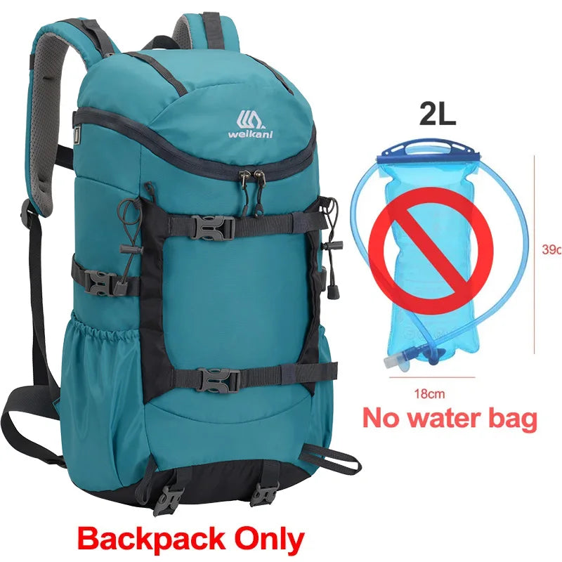 Hydration Backpack For Hiking And Cycling &ndash; Lightweight Lake Blue Bag