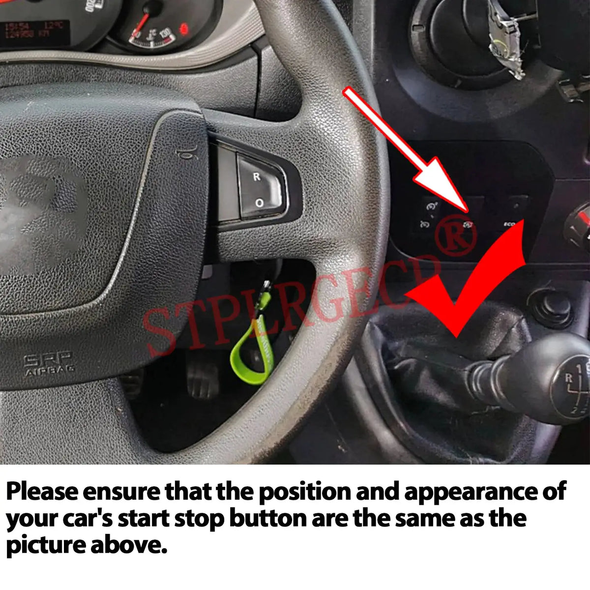 Automatic Stop Start Engine System Off Cable Plug and Play Eliminator for Opel Movano 2010-2021 Accessories by InterCyprus Trading Ltd