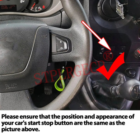 Automatic Stop Start Engine System Off Cable Plug and Play Eliminator for Opel Movano 2010-2021 Accessories by InterCyprus Trading Ltd