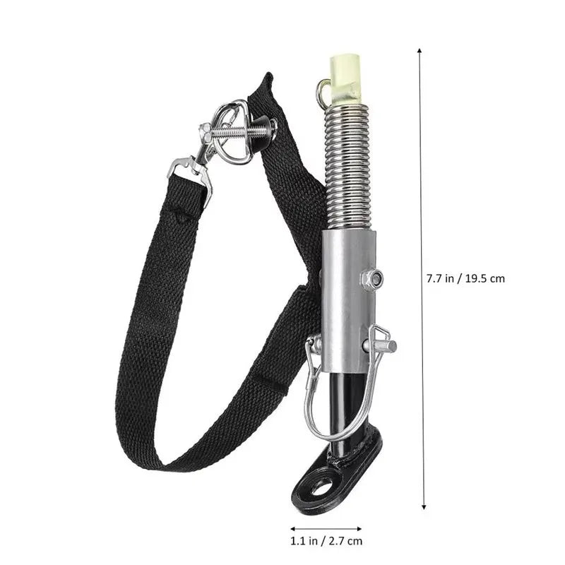 Conector de enganche para remolque de bicicleta para bebé y mascota, enlazador de acero
