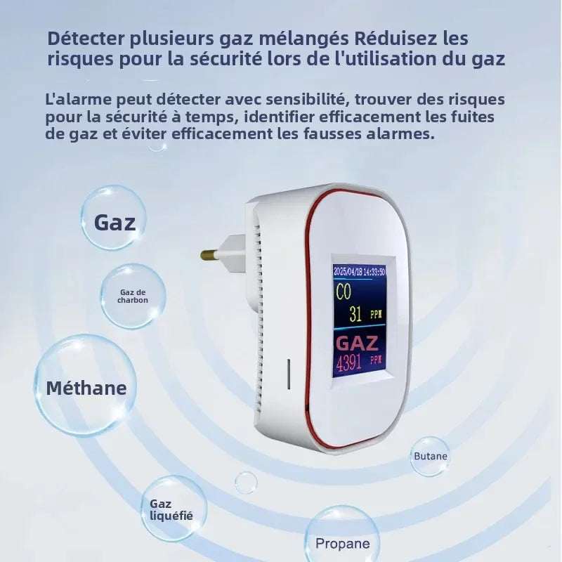 Tuya Smart Life Gas CO Detector - WiFi Remote Monitor
