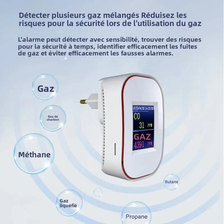 Tuya Smart Life Gas CO Detector - WiFi Remote Monitor