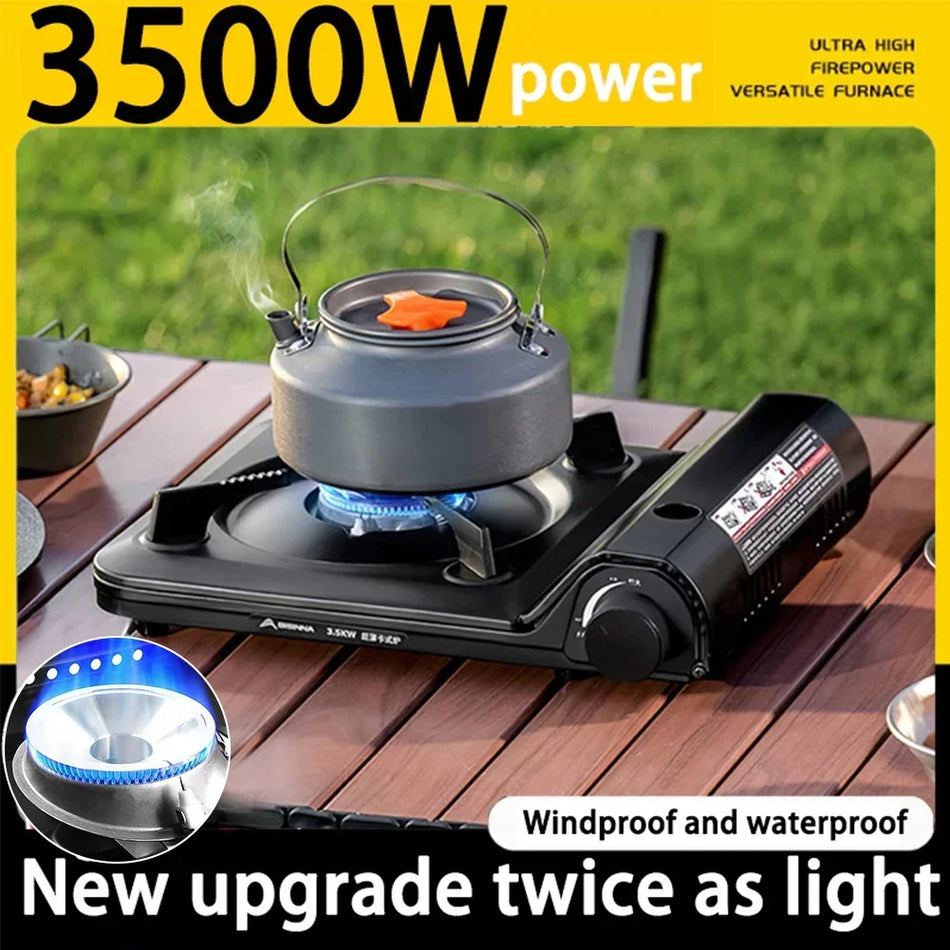 2025 Portable Single Burner Camping Gas Stove &ndash; Automatic Ignition Convenience