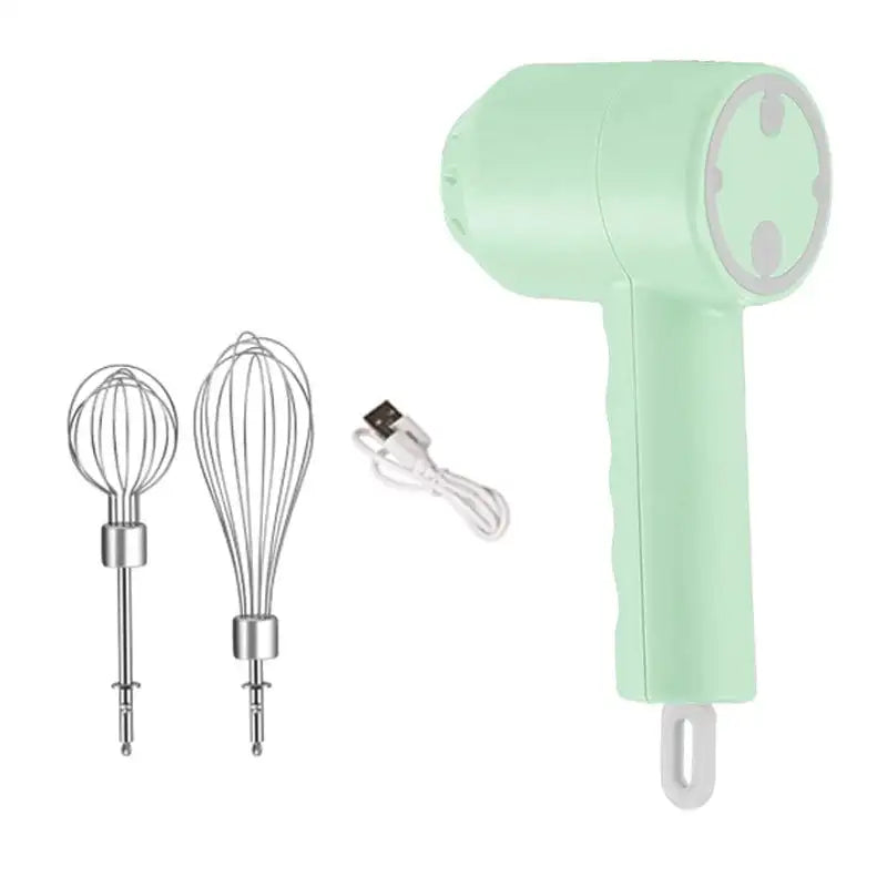 Wireless Portable Hand Blender Electric Food Mixer 3 Speeds