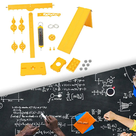 Pulley Physics Experiment Block Set &ndash; Engaging Educational Tool for Students Default Title