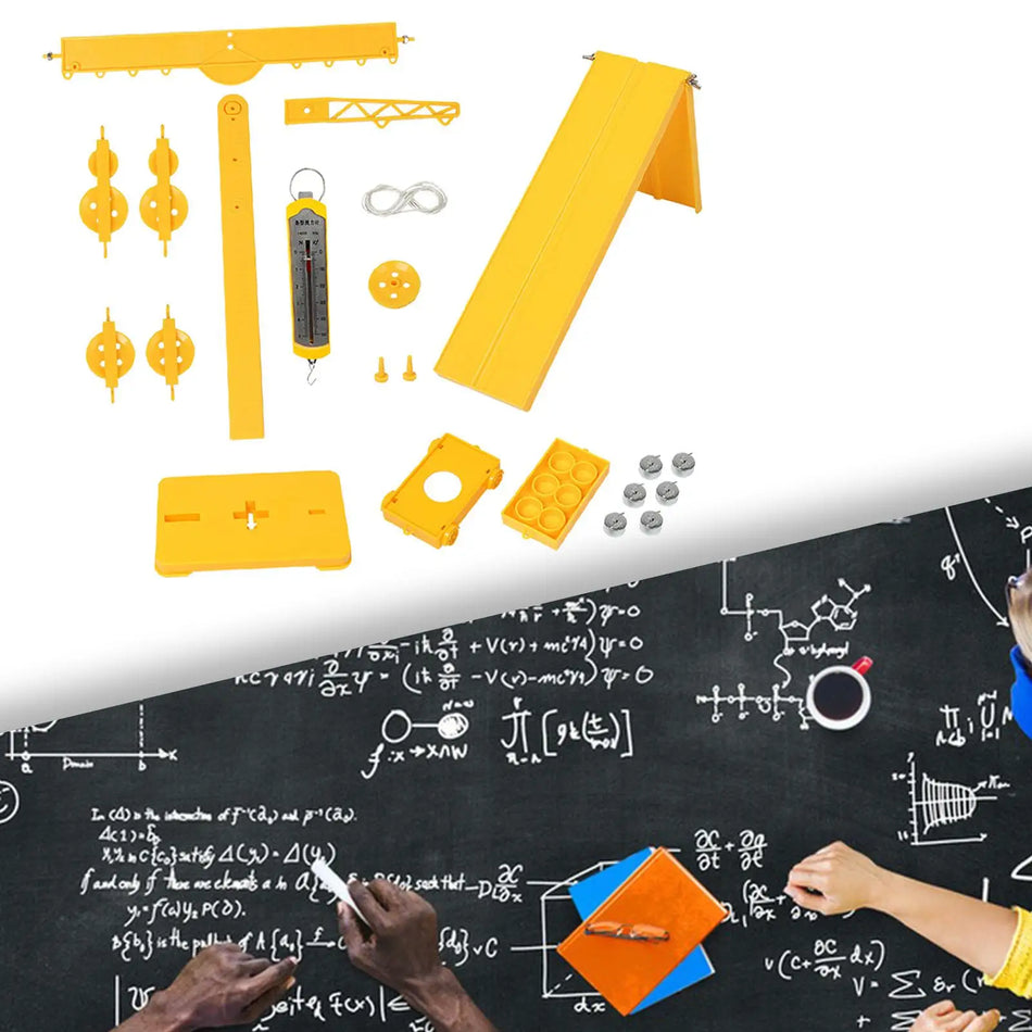 Pulley Physics Experiment Block Set &ndash; Engaging Educational Tool for Students Default Title