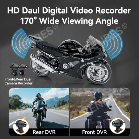 VENBES 5 Inch Motorcycle Navigation &ndash; IP67 Waterproof with Wireless Carplay