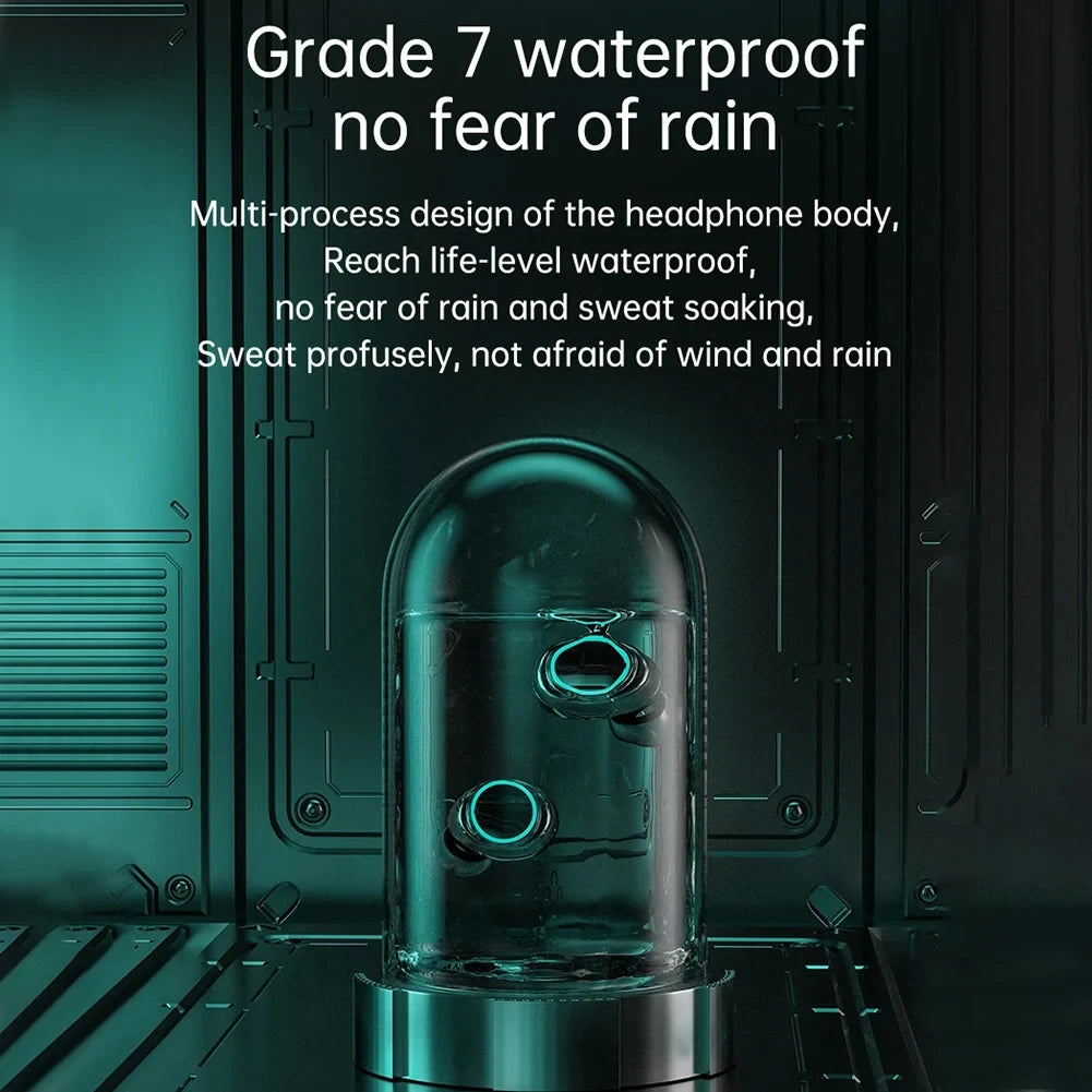 Kebidumei Bluetooth 5.3 Earphones - Noise Cancellation