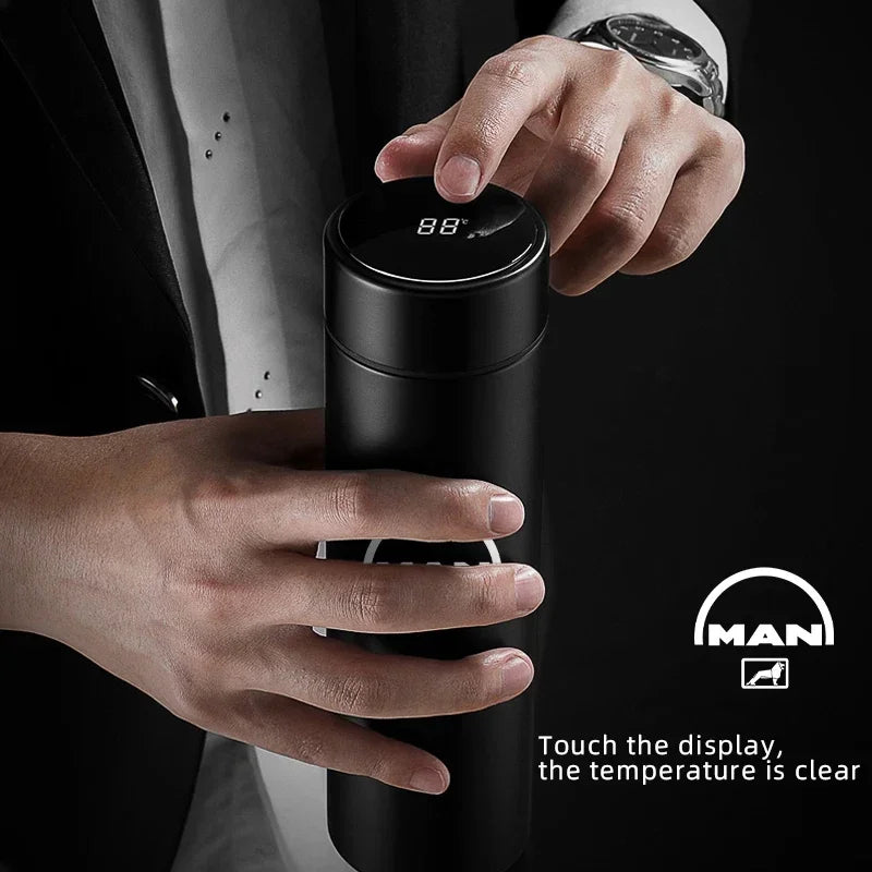 Car 500ml Intelligent Temperature Cup - Auto Temp Display