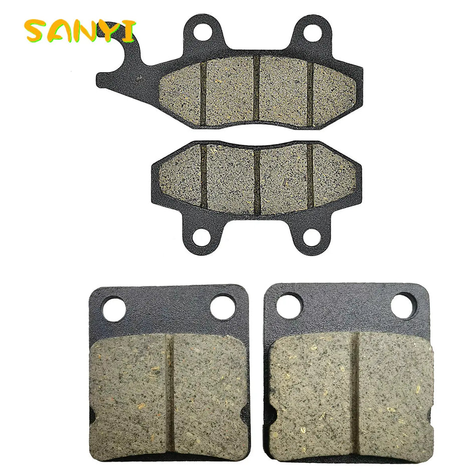 Kawasaki KLX125 KLX150 KLX230 Brake Pads &ndash; Semi Metallic Front and Rear