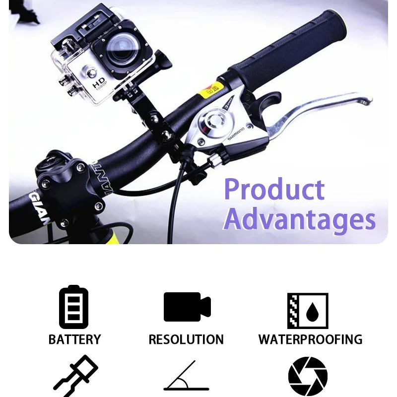 Ultra-Portable Underwater Camera &ndash; 12MP with HyperSmooth Anti-Shock