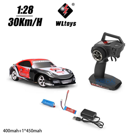 WLtoys 284161 1/28 4WD High-Speed RC Car - 30Km/H Off-Road Drift Racer 2B V2 No Box