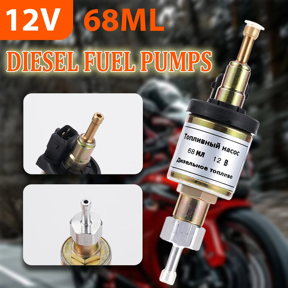 12V 68ML Dieselbrandstofpomp Ultra Laag Geluid Hoge Doorstroming voor Eberspacher Verwarmers
