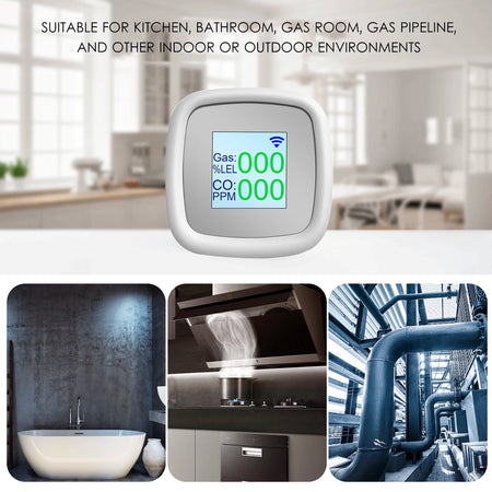 Tuya WIFI Combustible Gas Detector &ndash; Smart Alarm System