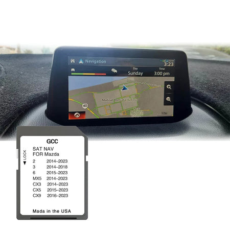 NAVINESA CX5 2015-2023 Sat Nav SD Card &ndash; Qatar Map Update