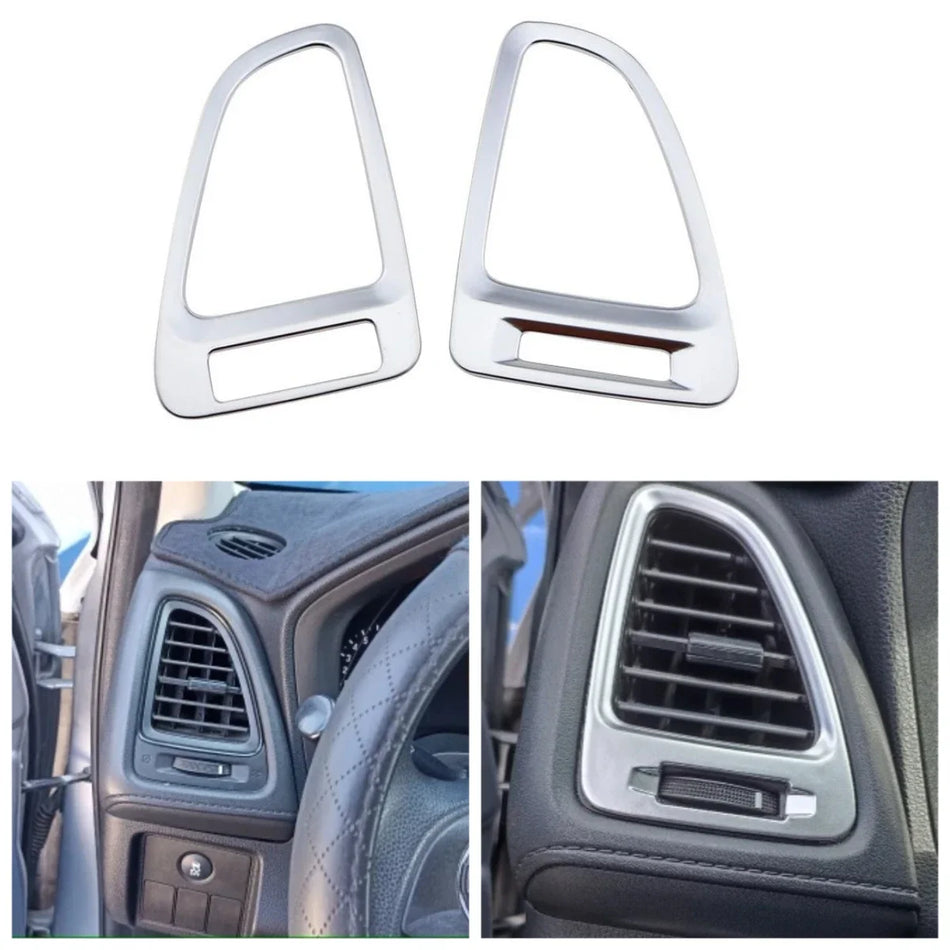 Oro Išleidimo Apdaila Honda HR-V ABS Chromo Interjero Ventiliacijos Dekoracija 2014-2019 Vezel
