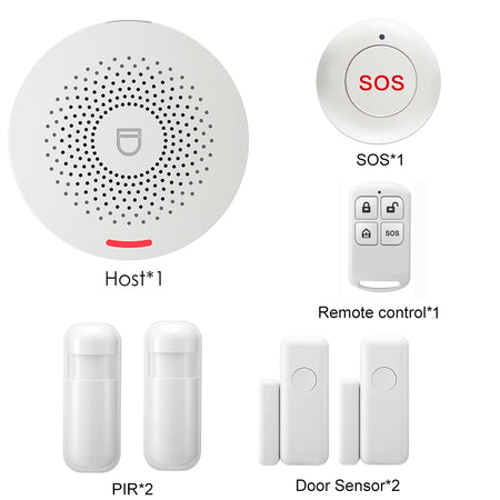 Tuya Smart Home Security Alarm Hub Kit &ndash; Sound Alerts E / US Plug