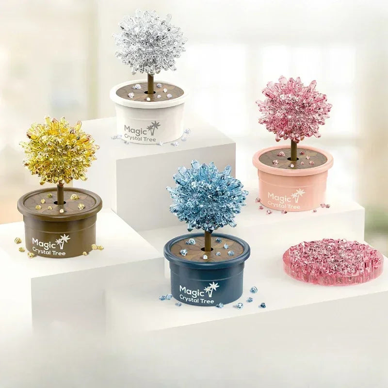DIY Crystal Growing Tree Kit &ndash; Fun and Educational Science Experiment Set for Kids and Teens, Perfect Creative Gift