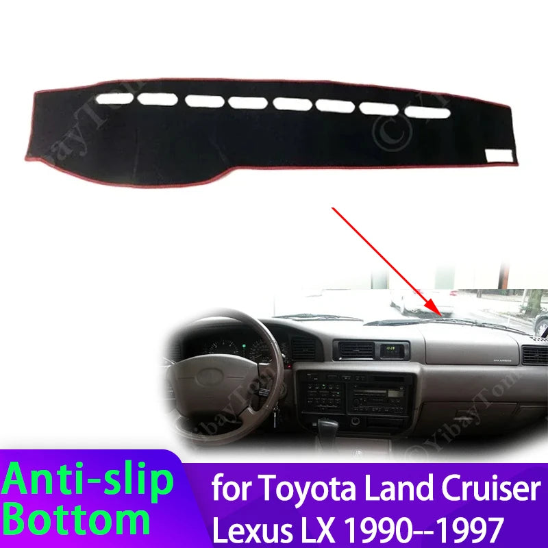 Dashboard Cover Antislipmat voor Toyota Land Cruiser J80 LX450