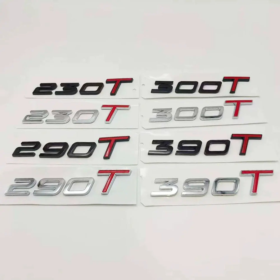 3D ABS Rear Trunk Badge for Chery TIGGO7 TIGGO8 OMOMA 290T 300T 390T by InterCyprus Trading Ltd