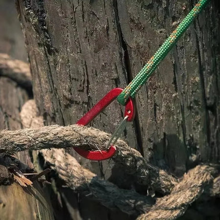 6Pcs Aluminum Carabiner Set by Booms Fishing CC1 &ndash; Durable