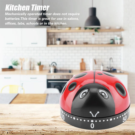 Kitchen Timer 60 Minutes &ndash; Mechanical Wind Up Timer