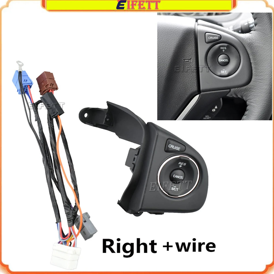 Bouton de Régulateur de Vitesse Audio pour Volant Honda CRV 2012-2016