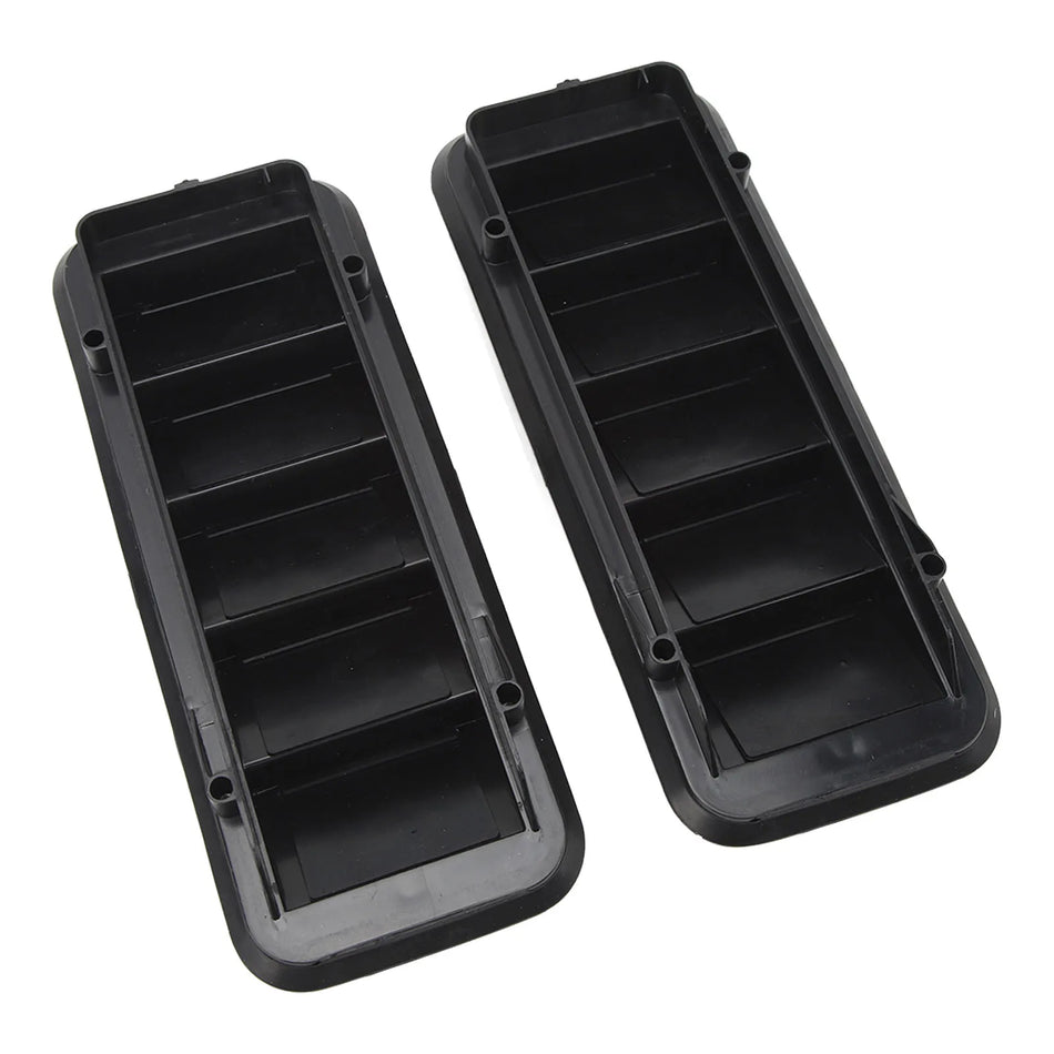 Grelha de Alívio do Ventilador de Ar do Painel Traseiro para Chevrolet Colorado 2015-2022 Plástico ABS Pacote de 2
