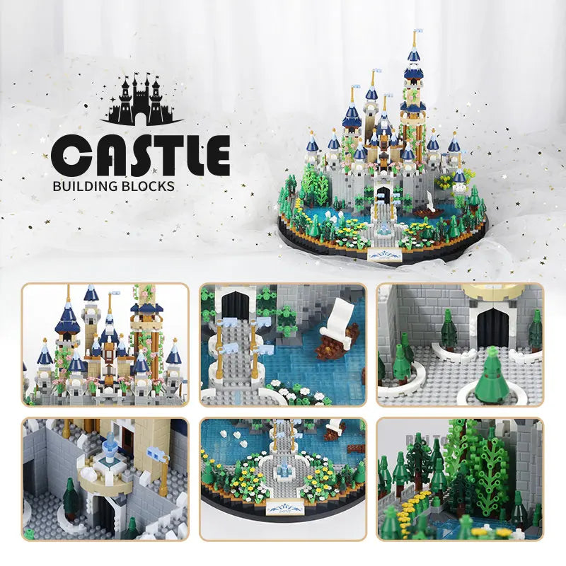 Fairytale Castle Building Blocks &ndash; Creative Micro Particle Assembling Set