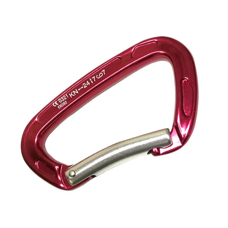 24KN Bent Gate Climbing Carabiner &ndash; Ultra Strong Locking