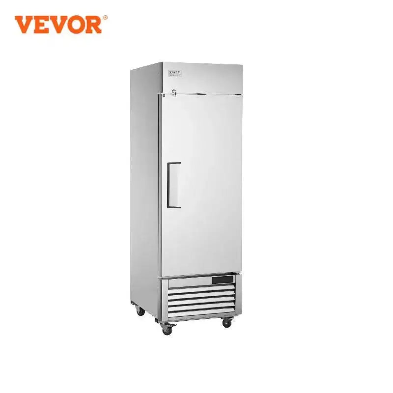 VEVOR Commercial Freezer Reach In Single Door Auto Defrost