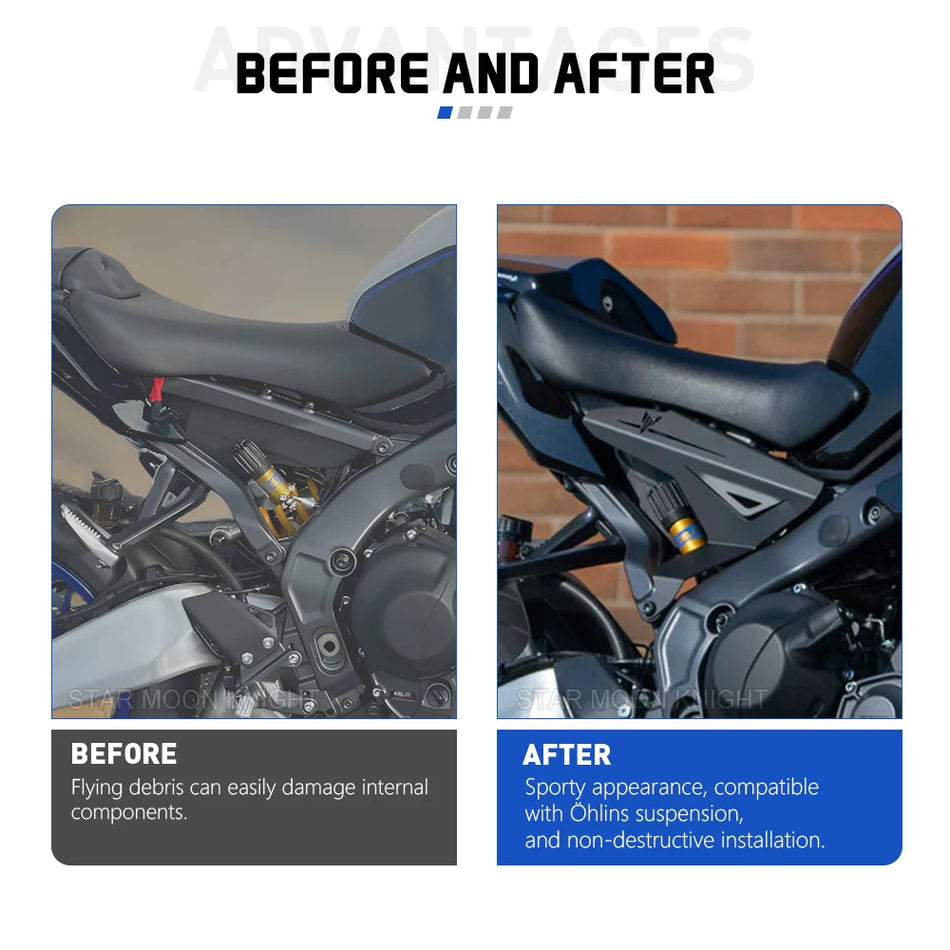 Painéis de Recheio Yamaha MT-09 SP Protetor Lateral da Estrutura de Alumínio Capa para SP 2024-2025