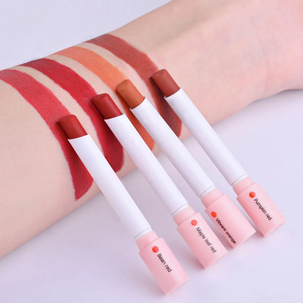 Creative Cigarette Lipstick Set - Long Lasting Matte Velvet Tint